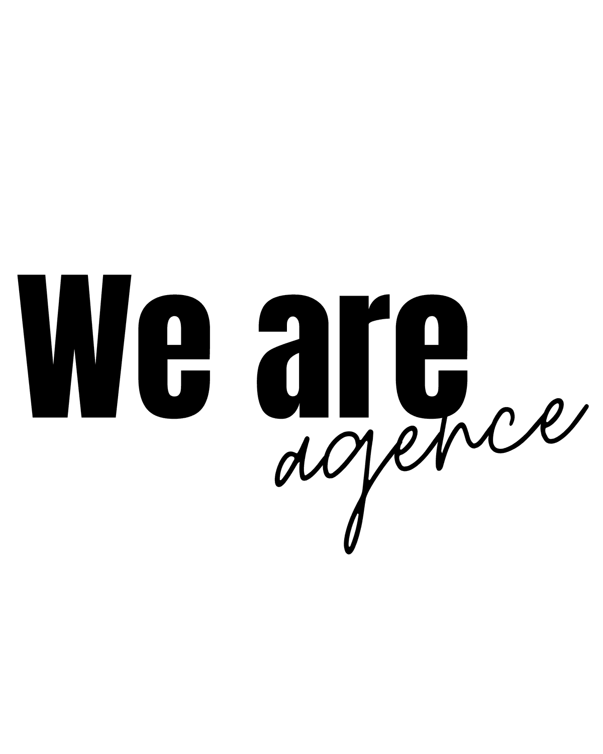 Logo We Are